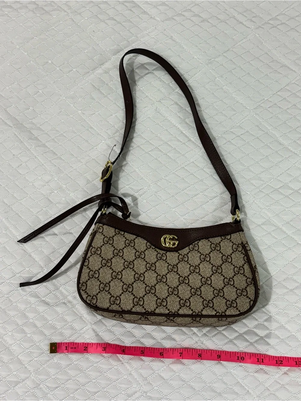 Gucci brown and tan bag / purse - Picture 5 of 9